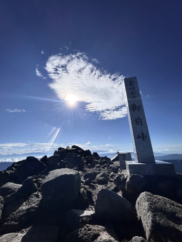 白山御前峰osatokyo