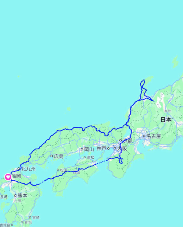 修行走2025順路osatokyo